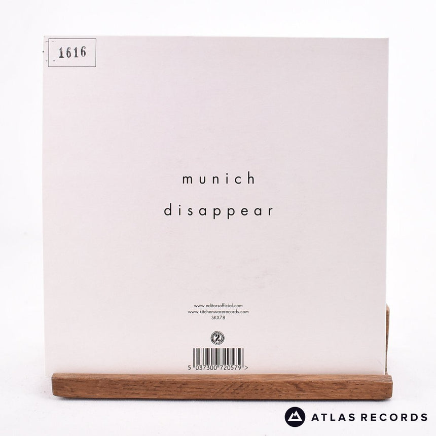 Editors - Munich - Limited Edition 7" Vinyl Record - NM/EX