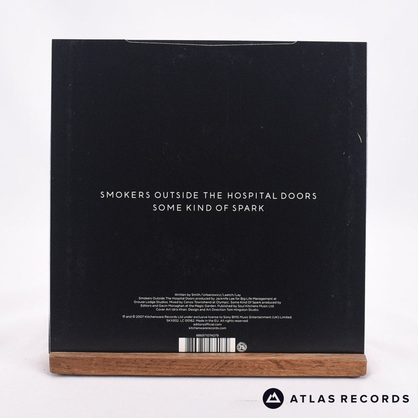 Editors - Smokers Outside The Hospital Doors - 7" Vinyl Record - EX/EX