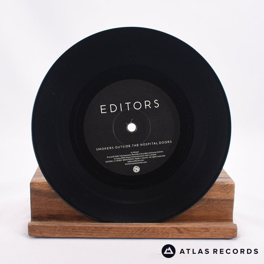 Editors - Smokers Outside The Hospital Doors - 7" Vinyl Record - EX/EX