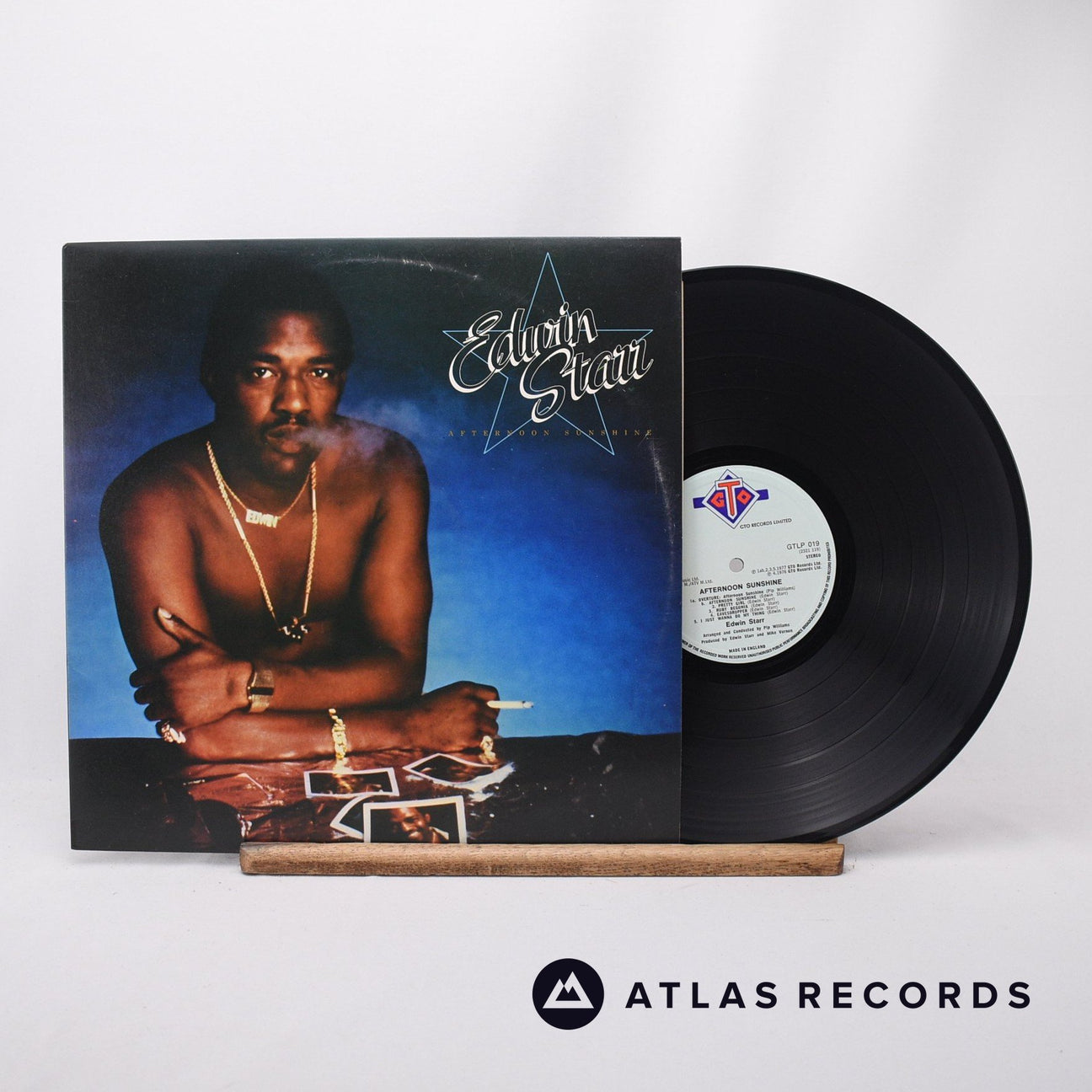 Edwin Starr Afternoon Sunshine LP Vinyl Record - Front Cover & Record