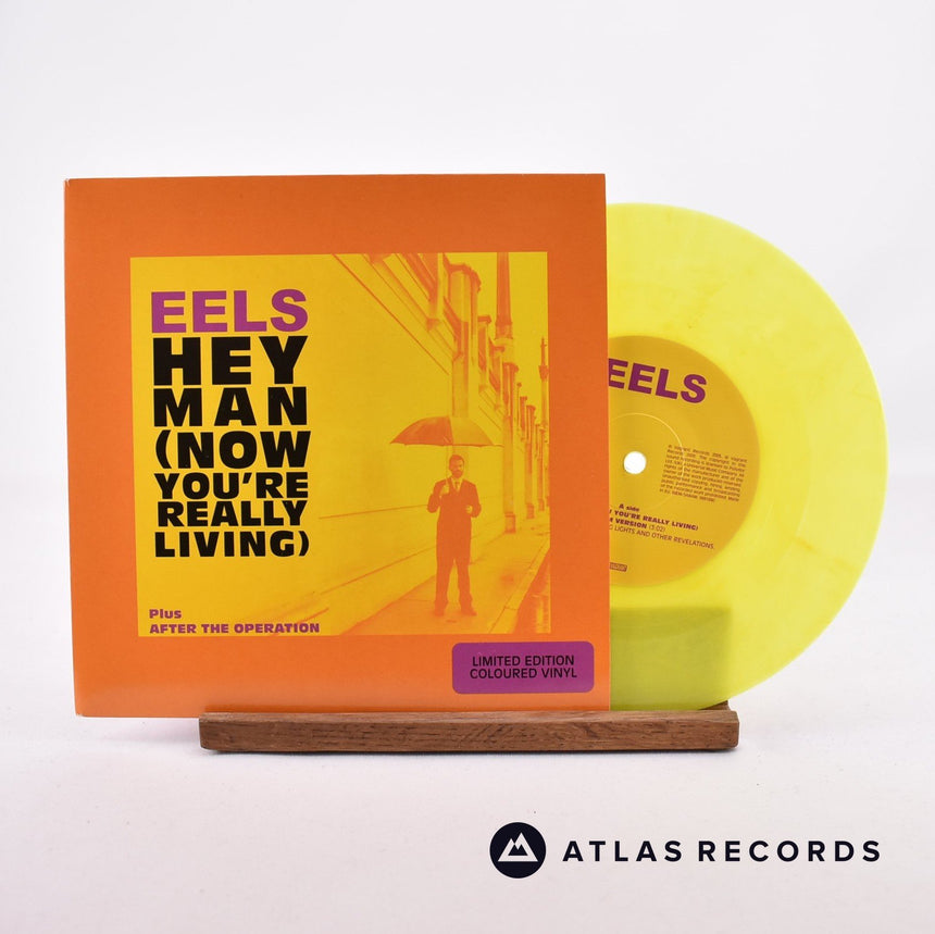 Eels Hey Man 7" Vinyl Record - Front Cover & Record