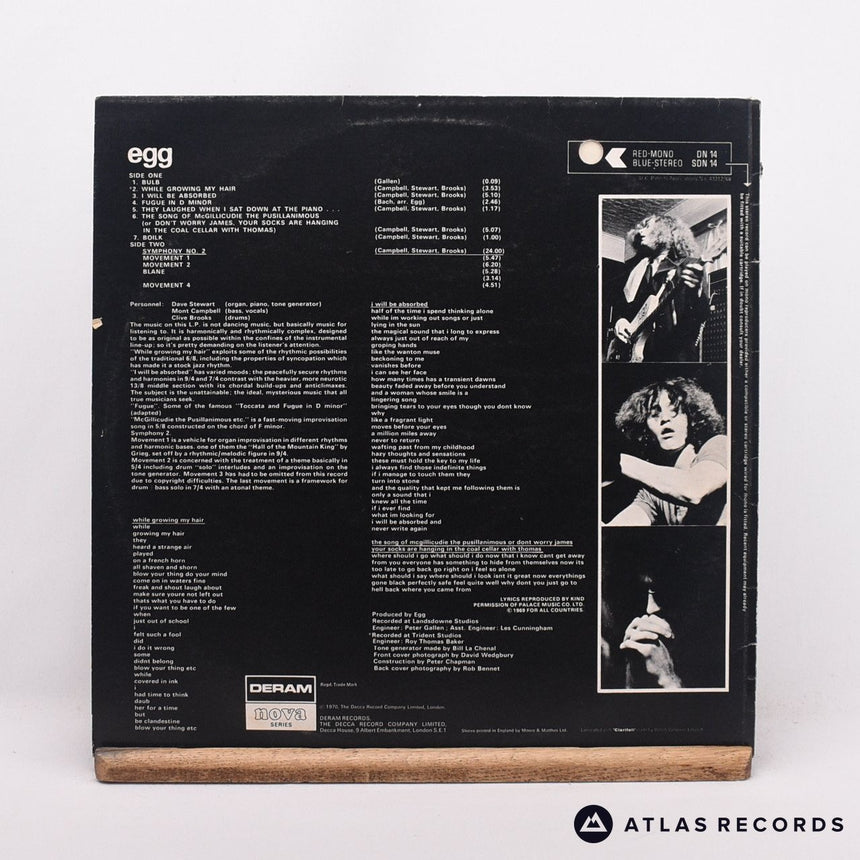 Egg - Egg - Repress Stereo 2W 2W LP Vinyl Record - VG+/EX