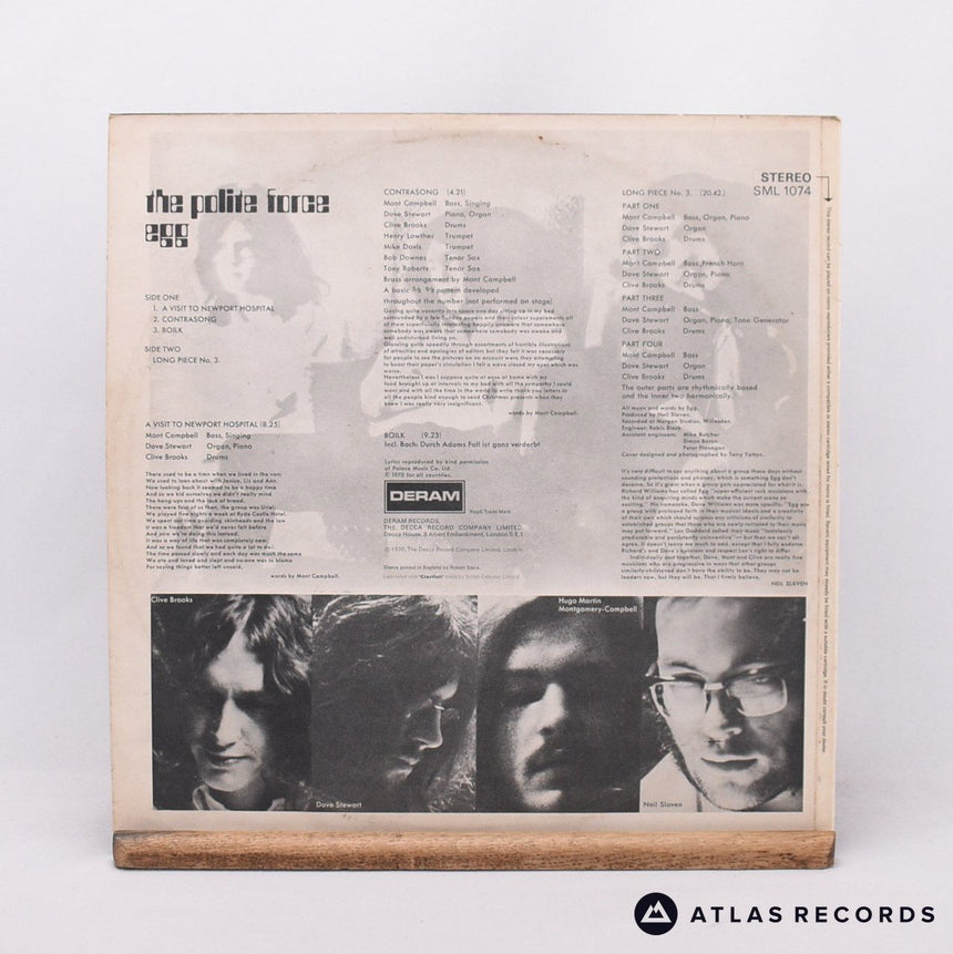 Egg - The Polite Force - P-1W LP Vinyl Record - EX/EX