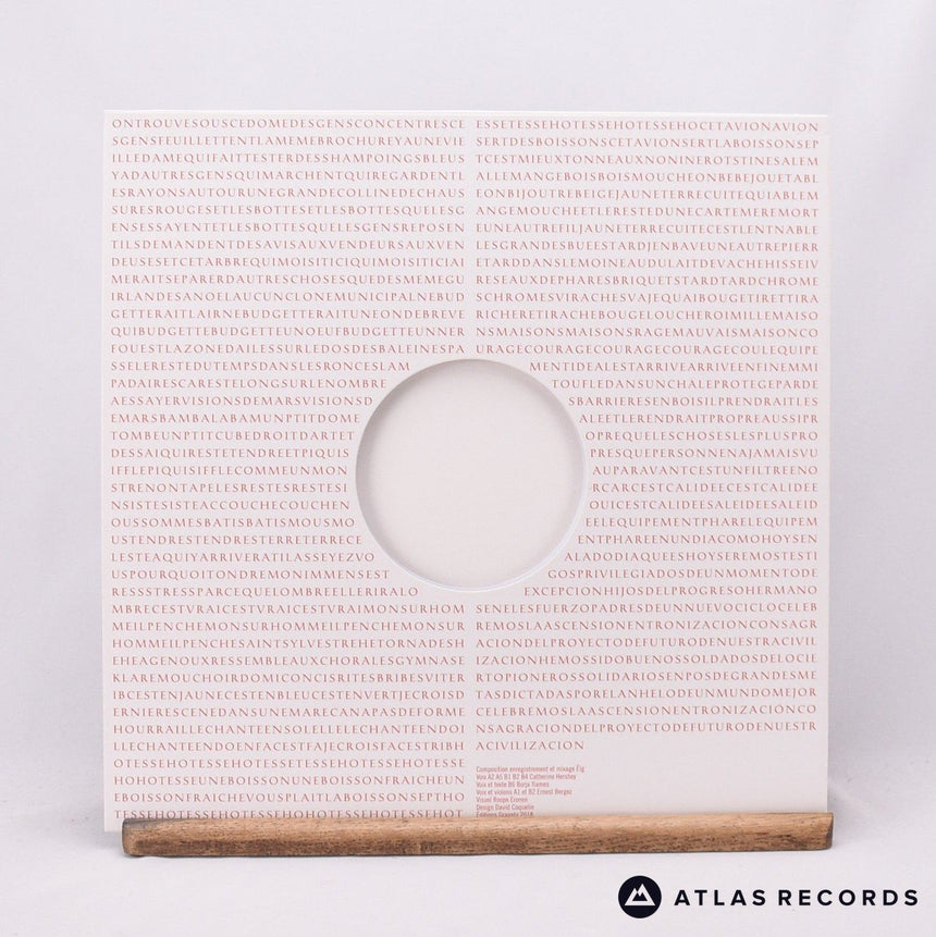 El-G - Vu Du Dôme - White Die-Cut Sleeve LP Vinyl Record - NM/EX