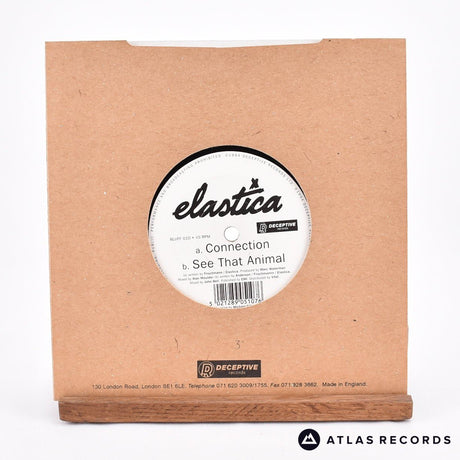 Elastica - Connection - Numbered 7" Vinyl Record - NM/EX