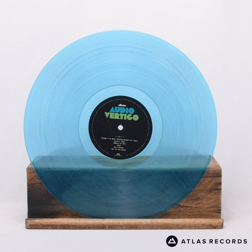 Elbow - Audio Vertigo - Blue Transparent A2 B2 LP Vinyl Record - NM/NM