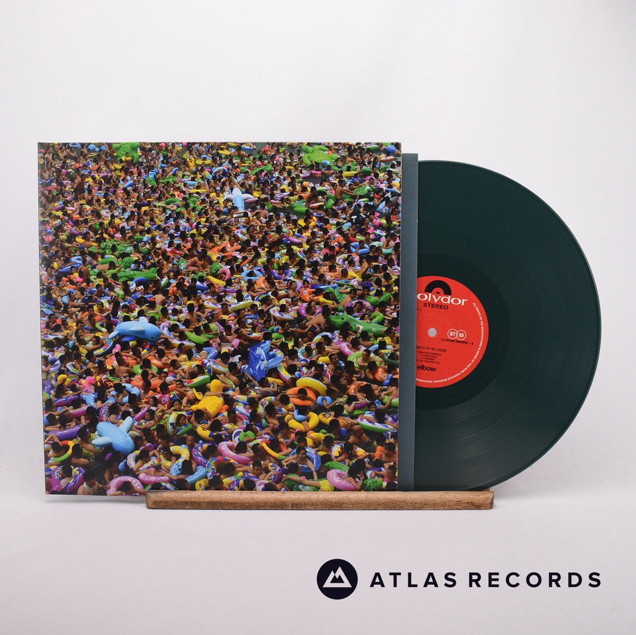 Elbow Giants Of All Sizes LP Vinyl Record - Front Cover & Record