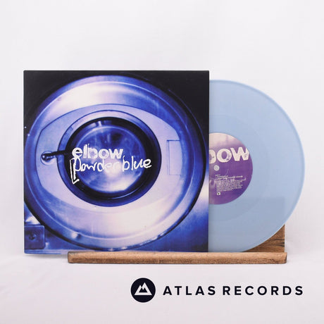 Elbow Powder Blue 10" Vinyl Record - Front Cover & Record
