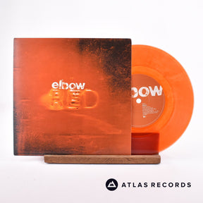 Elbow Red 7" Vinyl Record - Front Cover & Record