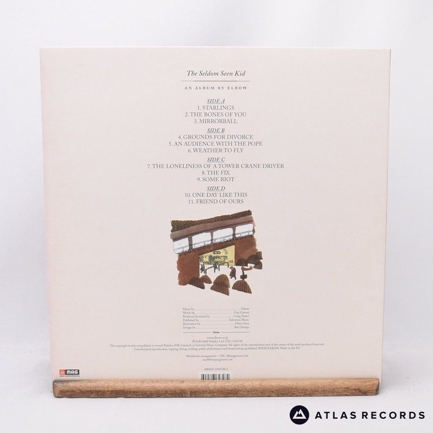 Elbow - The Seldom Seen Kid - Gatefold 1A 1B 1C 1D 2 x 12" Vinyl Record - NM/EX