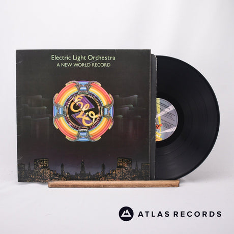 Electric Light Orchestra A New World Record LP Vinyl Record - Front Cover & Record