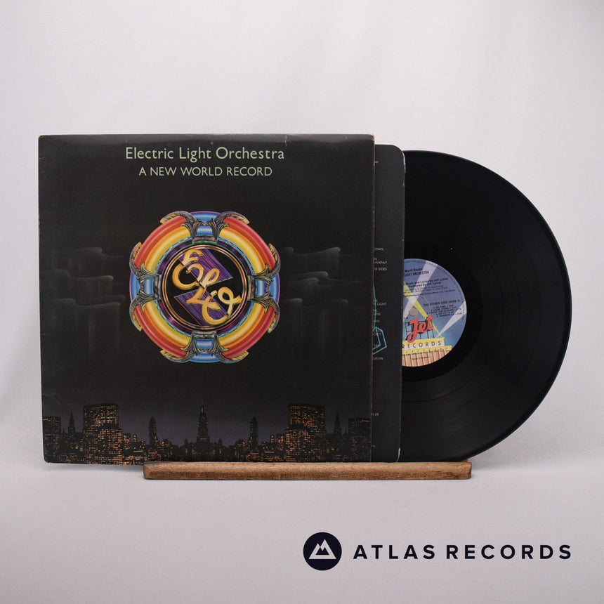 Electric Light Orchestra A New World Record LP Vinyl Record - Front Cover & Record