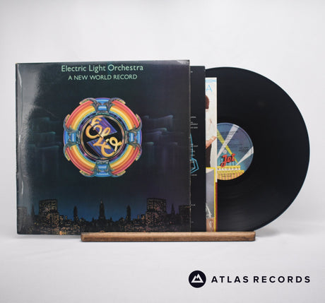 Electric Light Orchestra A New World Record LP Vinyl Record - Front Cover & Record