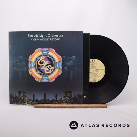 Electric Light Orchestra A New World Record LP Vinyl Record - Front Cover & Record