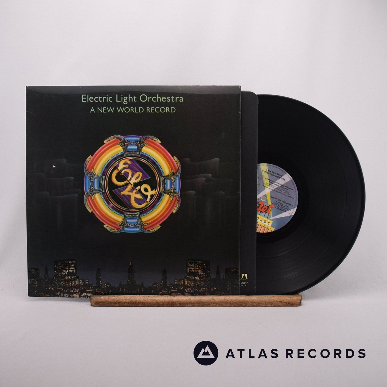 Electric Light Orchestra A New World Record LP Vinyl Record - Front Cover & Record