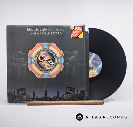 Electric Light Orchestra A New World Record LP Vinyl Record - Front Cover & Record