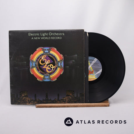 Electric Light Orchestra A New World Record LP Vinyl Record - Front Cover & Record