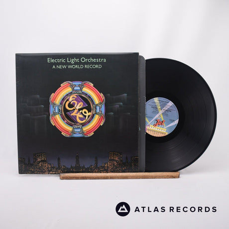 Electric Light Orchestra A New World Record LP Vinyl Record - Front Cover & Record