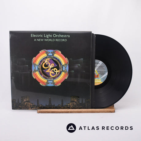 Electric Light Orchestra A New World Record LP Vinyl Record - Front Cover & Record