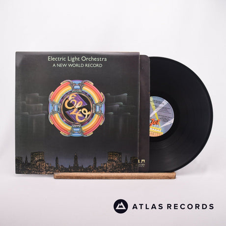 Electric Light Orchestra A New World Record LP Vinyl Record - Front Cover & Record
