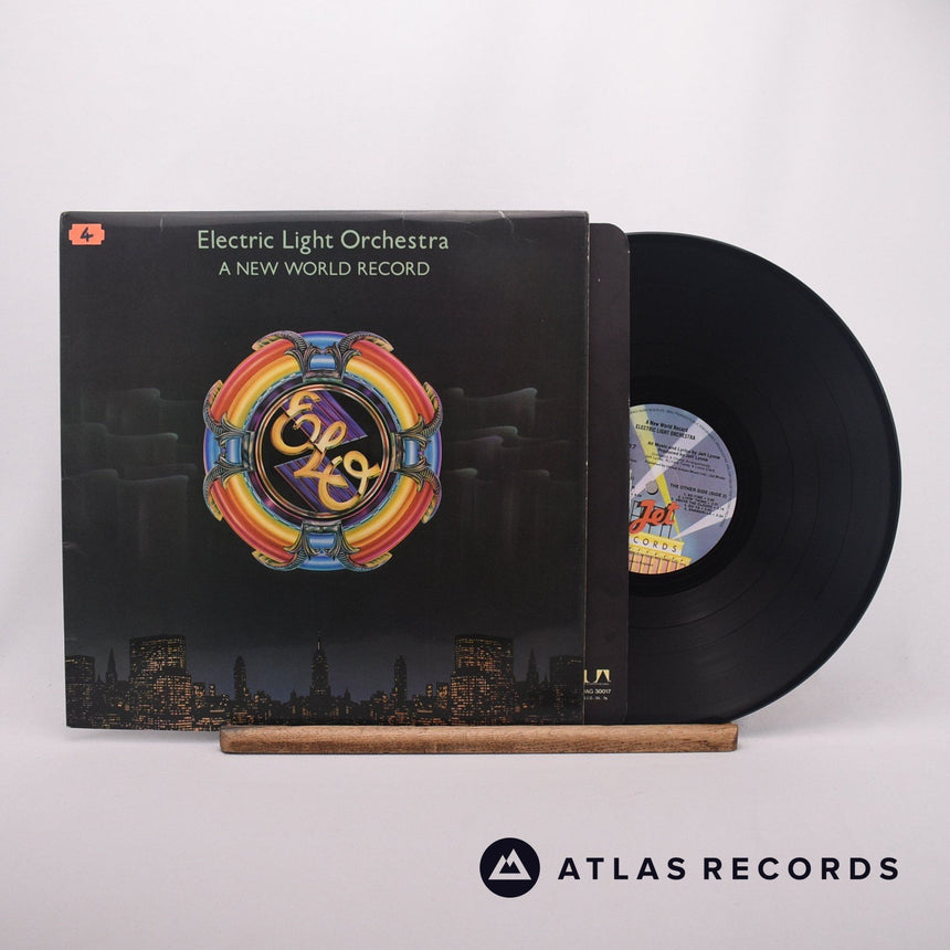 Electric Light Orchestra A New World Record LP Vinyl Record - Front Cover & Record