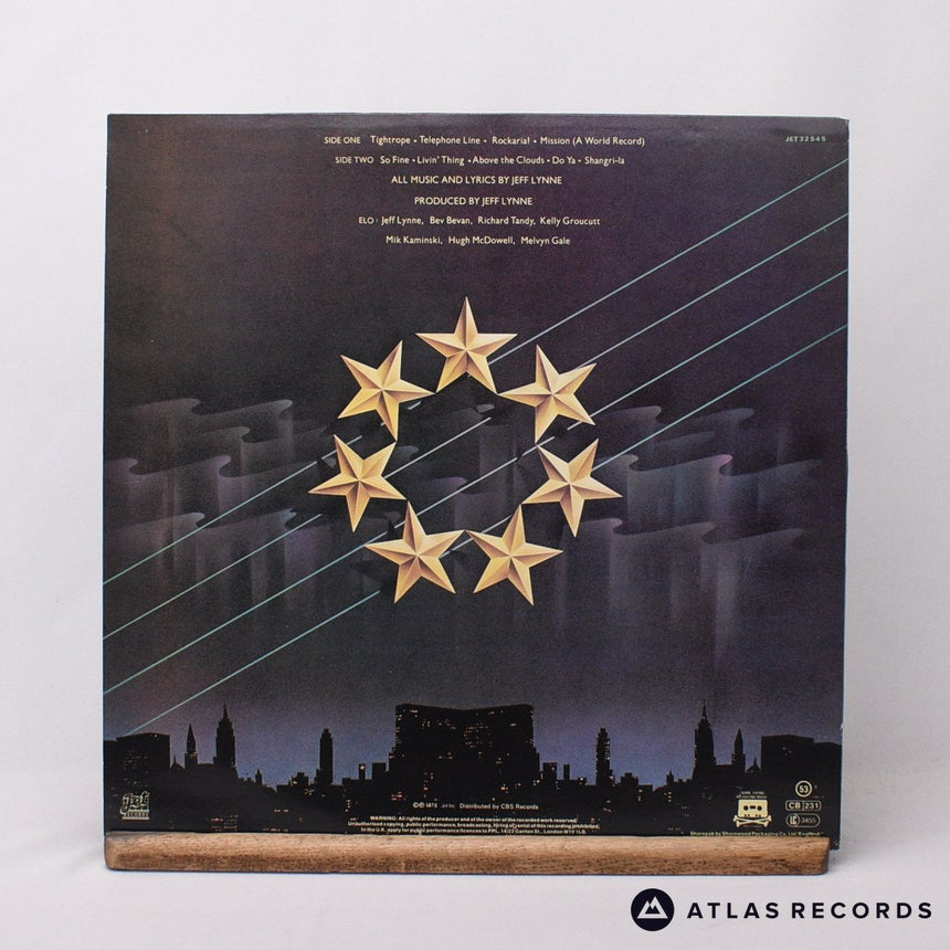 Electric Light Orchestra - A New World Record - Repress LP Vinyl Record - EX/EX