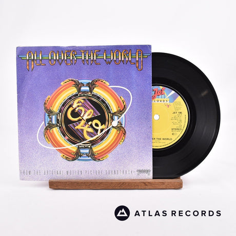 Electric Light Orchestra All Over The World 7" Vinyl Record - Front Cover & Record