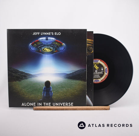 Electric Light Orchestra Alone In The Universe LP Vinyl Record - Front Cover & Record