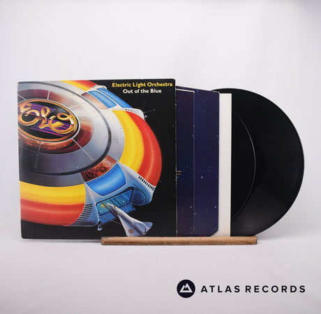 Electric Light Orchestra Out Of The Blue 2 x LP Vinyl Record - Front Cover & Record