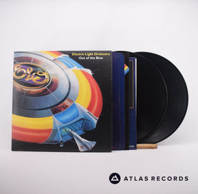 Electric Light Orchestra Out Of The Blue 2 x LP Vinyl Record - Front Cover & Record