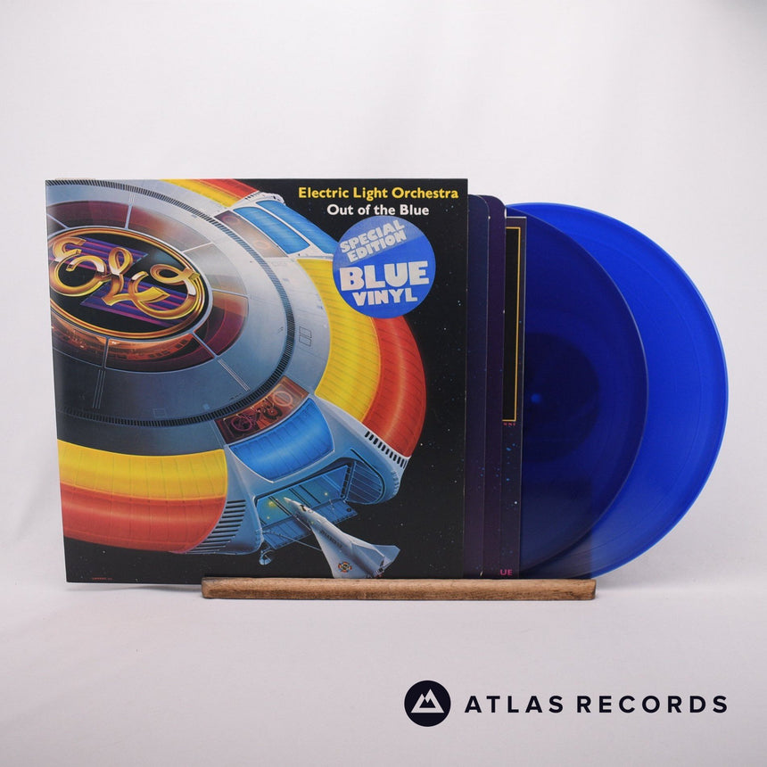 Electric Light Orchestra Out Of The Blue 2 x LP Vinyl Record - Front Cover & Record