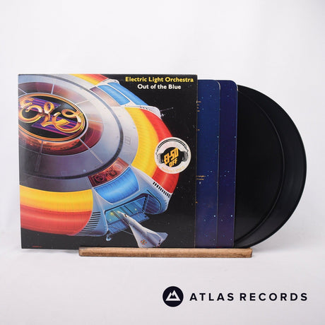 Electric Light Orchestra Out Of The Blue 2 x LP Vinyl Record - Front Cover & Record