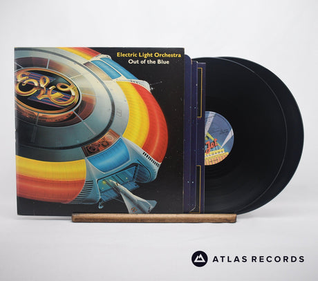Electric Light Orchestra Out Of The Blue Double LP Vinyl Record - Front Cover & Record
