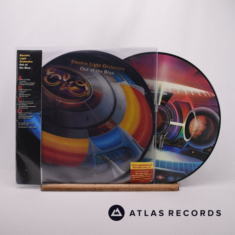 Electric Light Orchestra Out Of The Blue 2 x LP Vinyl Record - Front Cover & Record