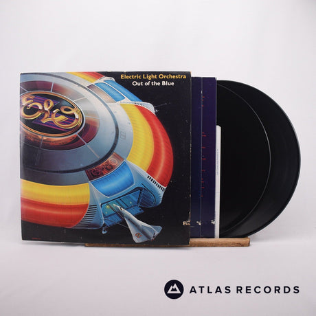 Electric Light Orchestra Out Of The Blue 2 x LP Vinyl Record - Front Cover & Record