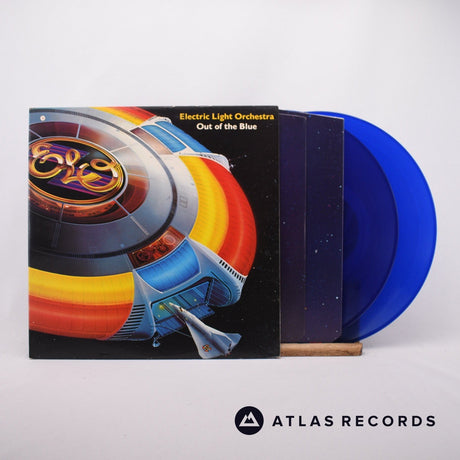 Electric Light Orchestra Out Of The Blue 2 x LP Vinyl Record - Front Cover & Record