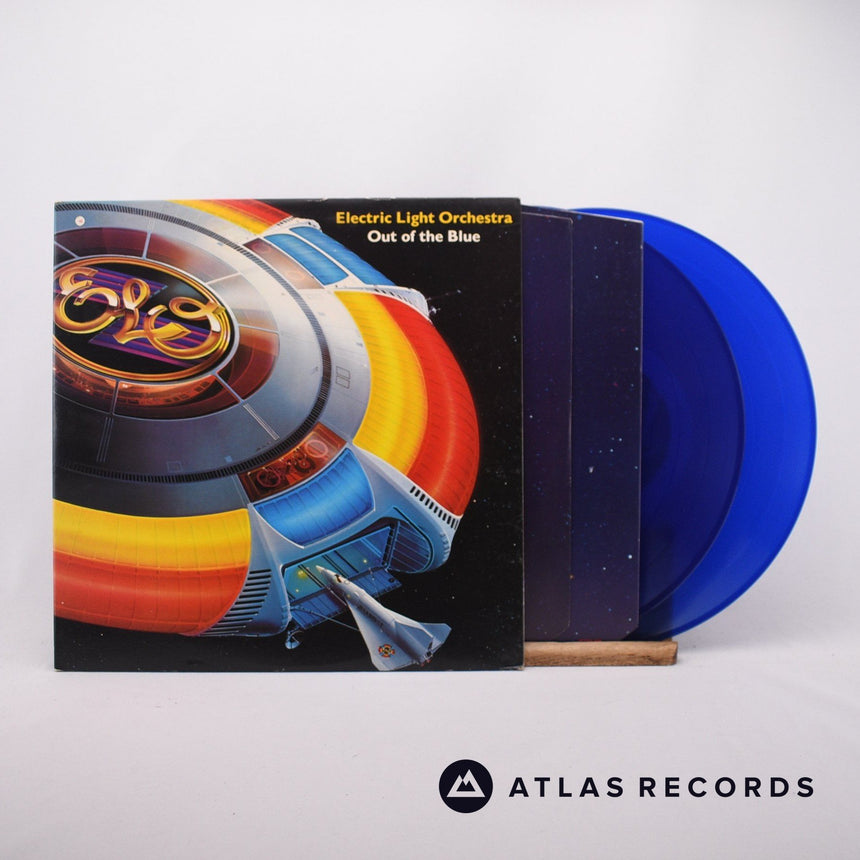 Electric Light Orchestra Out Of The Blue 2 x LP Vinyl Record - Front Cover & Record