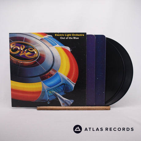 Electric Light Orchestra Out Of The Blue 2 x LP Vinyl Record - Front Cover & Record