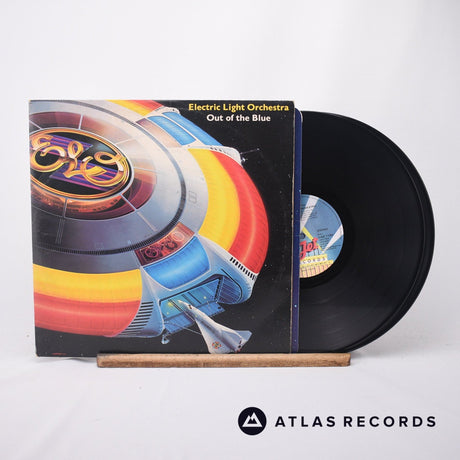 Electric Light Orchestra Out Of The Blue 2 x LP Vinyl Record - Front Cover & Record