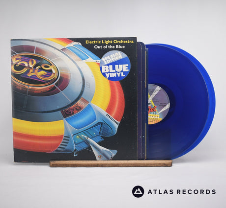 Electric Light Orchestra Out Of The Blue Double LP Vinyl Record - Front Cover & Record