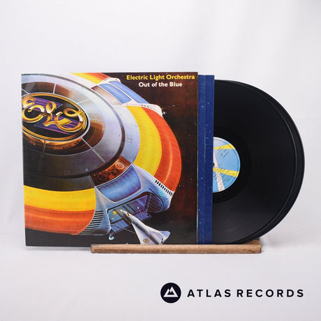 Electric Light Orchestra Out Of The Blue 2 x LP Vinyl Record - Front Cover & Record