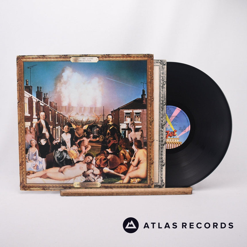 Electric Light Orchestra Secret Messages LP Vinyl Record - Front Cover & Record