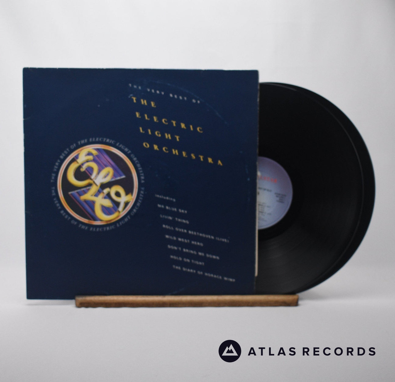 Electric Light Orchestra The Very Best Of The Electric Light Orchestra Double LP Vinyl Record - Front Cover & Record