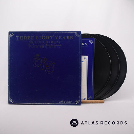 Electric Light Orchestra Three Light Years 3 x LP Vinyl Record - Front Cover & Record
