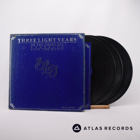 Electric Light Orchestra Three Light Years 3 x LP Vinyl Record - Front Cover & Record