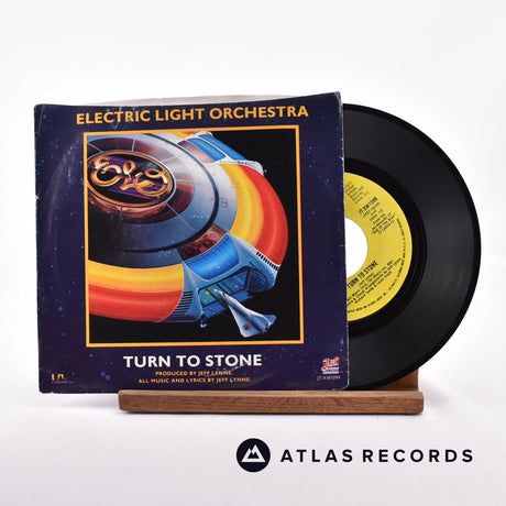 Electric Light Orchestra Turn To Stone 7" Vinyl Record - Front Cover & Record
