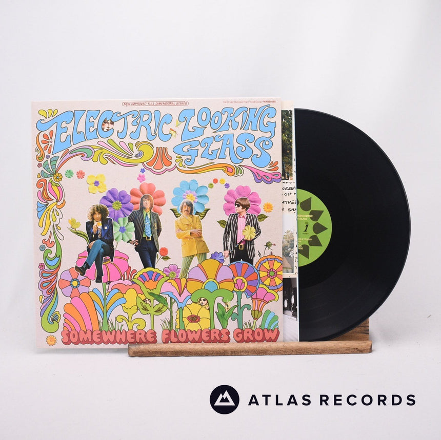 Electric Looking Glass Somewhere Flowers Grow LP Vinyl Record - Front Cover & Record