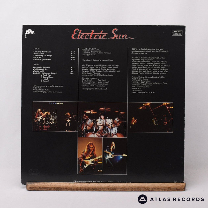 Electric Sun - Fire Wind - S1 S2 LP Vinyl Record - VG+/EX