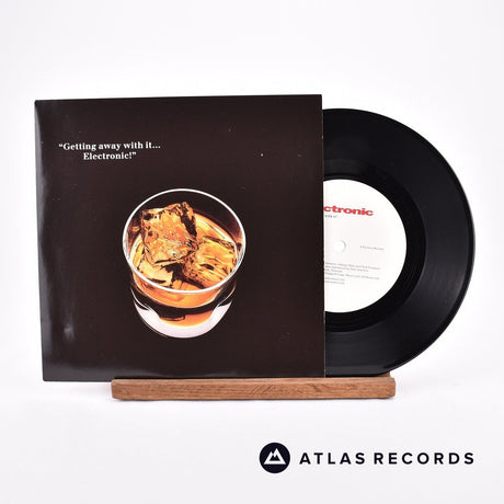 Electronic Getting Away With It... 7" Vinyl Record - Front Cover & Record