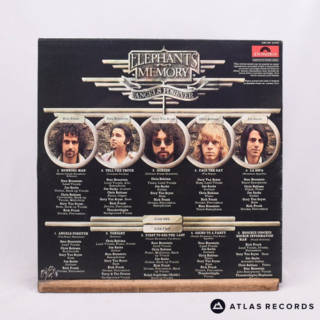 Elephants Memory - Angels Forever - LP Vinyl Record - EX/EX